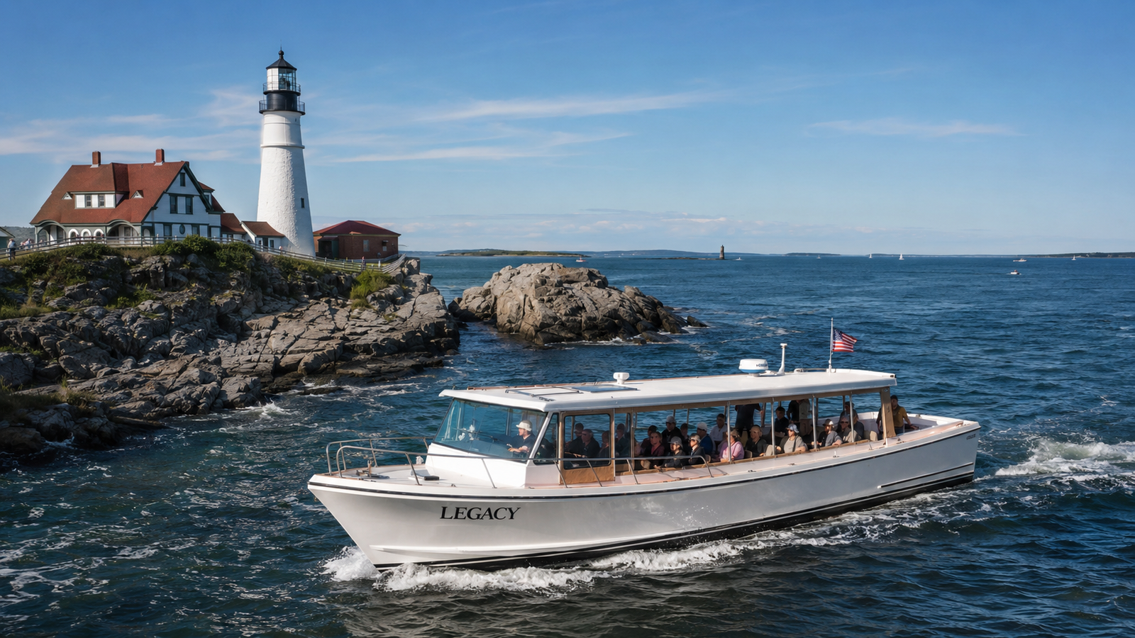 portland maine lighthouse tour casco bay